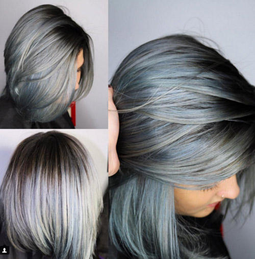 Nhuộm màu khói xanh là một lựa chọn thú vị, đầy cá tính cho những ai muốn tạo ra diện mạo mới cho tóc của mình. Hãy xem ảnh liên quan để cảm nhận được vẻ đẹp độc đáo của màu tóc này.